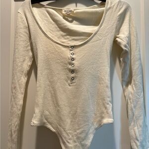 Open Edit Henley organic cotton body suits